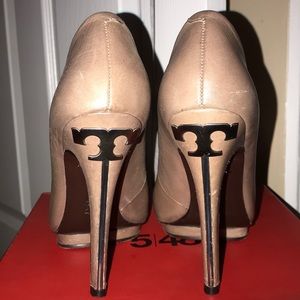 Tory Burch mauve high heels